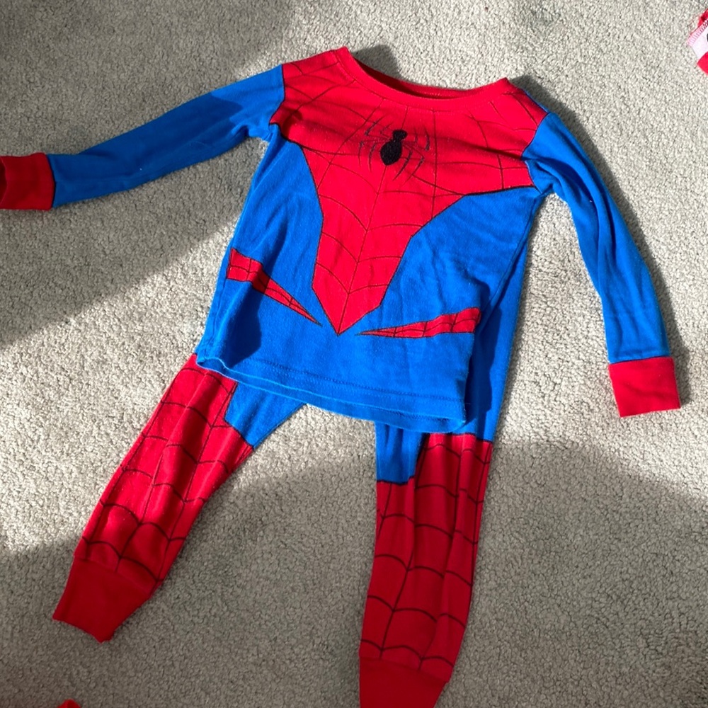 Spiderman 2t pajamas